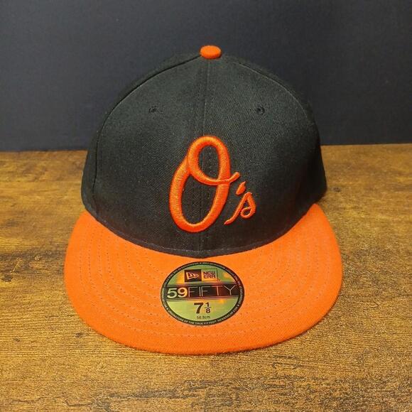 New Era Other - Baltimore Orioles Authentic New Era On-field Made In USA  59fifty Fitted 7 1/8